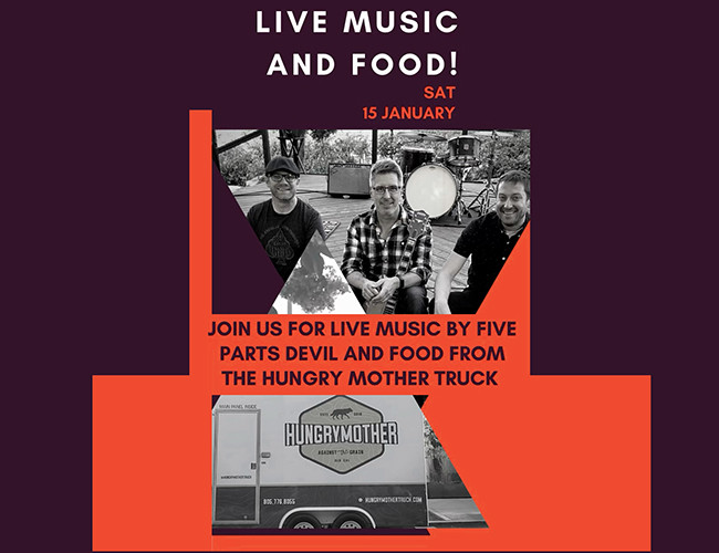 Volatus Presents: Live Music and Hungry Mother Food Truck