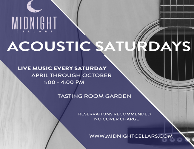  Midnight Cellars: Acoustic Saturdays